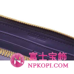 ミュウミュウ MIU MIU ラウンドファスナー式長財布 サイフ 財布 さいふ ライトパープル 5M1183-ST-COCCO-LUX-IRIS